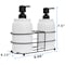 Blue Donuts 2 Piece Soap and Lotion Dispenser Set With Metal Rack BD3928105 - alternate 5